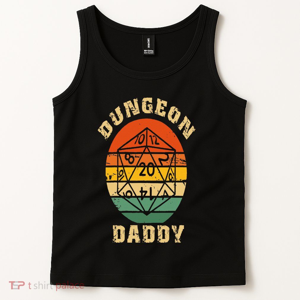 Retro Dungeon Daddy Fathers Day Tank Top