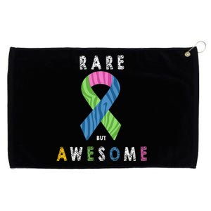 Rare Disease Day Awareness Zebra Ribbon Awesome Children Grommeted Golf Towel