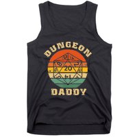 Retro Dungeon Daddy For Father Fathers Day Gift Tank Top