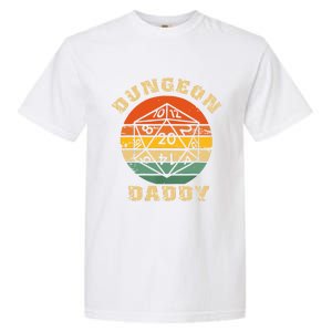 Retro Dungeon Daddy For Father Fathers Day Gift Garment-Dyed Heavyweight T-Shirt