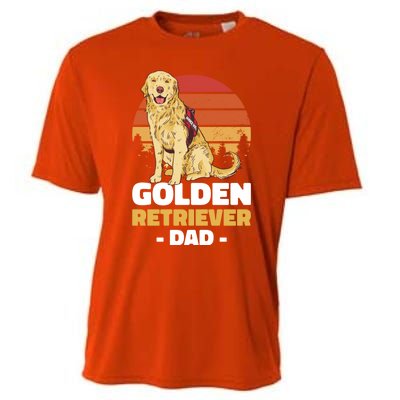 Retriever Dog Dad For Fathersday Ll Father Great Gift Cooling Performance Crew T-Shirt