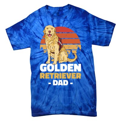 Retriever Dog Dad For Fathersday Ll Father Great Gift Tie-Dye T-Shirt