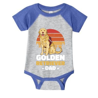 Retriever Dog Dad For Fathersday Ll Father Great Gift Infant Baby Jersey Bodysuit