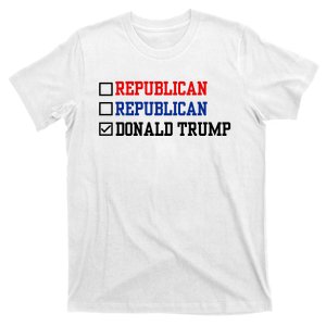 Republican Democrat Donald Trump T-Shirt