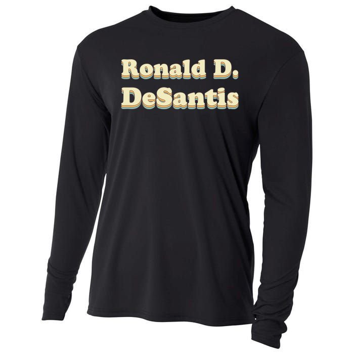 Ronald D. Desantis (Ron Desantis) Cooling Performance Long Sleeve Crew