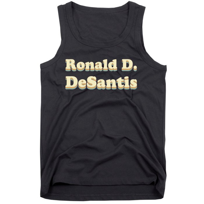 Ronald D. Desantis (Ron Desantis) Tank Top