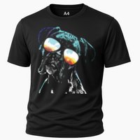 Retro Disco Dog Boxer Dog Cooling Performance Crew T-Shirt