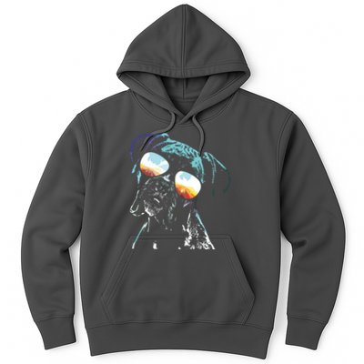 Retro Disco Dog Boxer Dog Hoodie