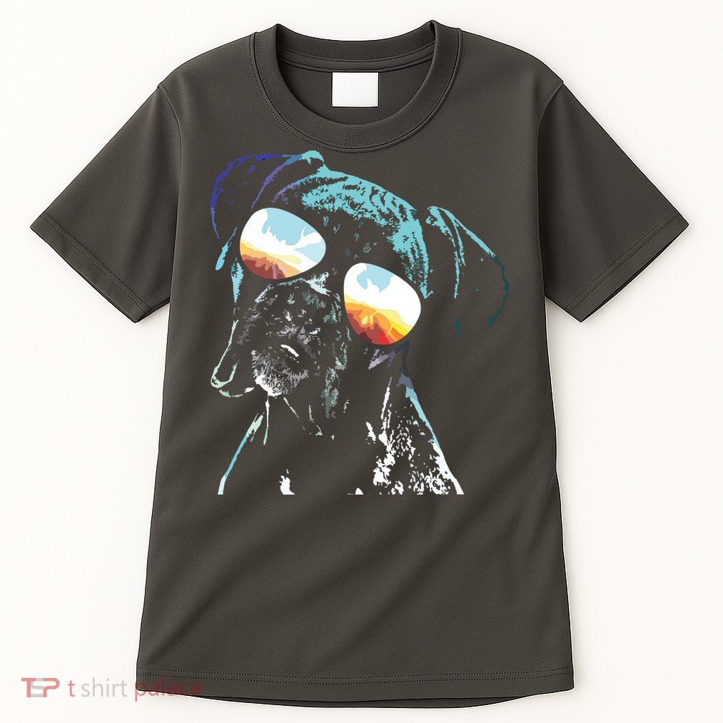 Retro Disco Dog Boxer Dog Tall T-Shirt