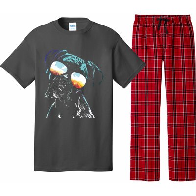 Retro Disco Dog Boxer Dog Pajama Set