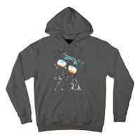 Retro Disco Dog Boxer Dog Tall Hoodie