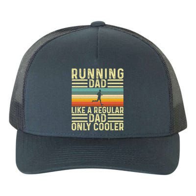 Running Dad Design For Father Day Marathon Runner Gift Yupoong Adult 5-Panel Trucker Hat