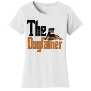 Rottweiler Dog Dad Dogfather Dogs Daddy Father Rottie Women's T-Shirt