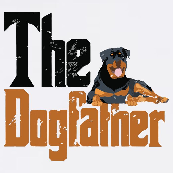 Rottweiler Dog Dad Dogfather Dogs Daddy Father Rottie Kids T-Shirt
