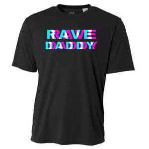 Rave Daddy EDM Music Festival Father Optical Illusion Trippy Cooling Performance Crew T-Shirt