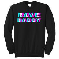 Rave Daddy EDM Music Festival Father Optical Illusion Trippy Sweatshirt