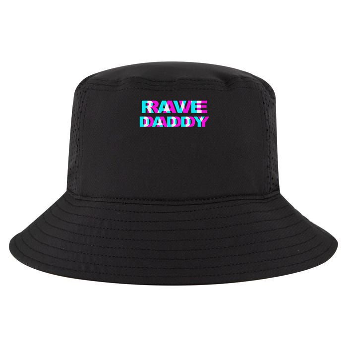Rave Daddy Edm Music Festival Father Optical Illusion Trippy Cool Comfort Performance Bucket Hat