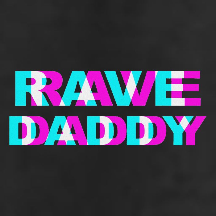 Rave Daddy Edm Music Festival Father Optical Illusion Trippy Cool Comfort Performance Bucket Hat