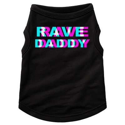 Rave Daddy Edm Music Festival Father Optical Illusion Trippy Doggie Tank