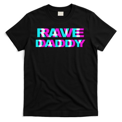 Rave Daddy Edm Music Festival Father Optical Illusion Trippy T-Shirt