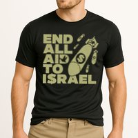 End All Aid To Israel Cooling Performance Crew T-Shirt