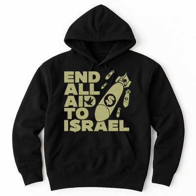 End All Aid To Israel Hoodie