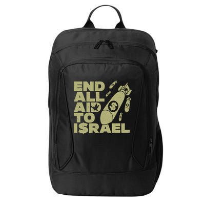 End All Aid To Israel City Backpack