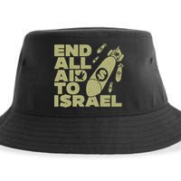 End All Aid To Israel Sustainable Bucket Hat