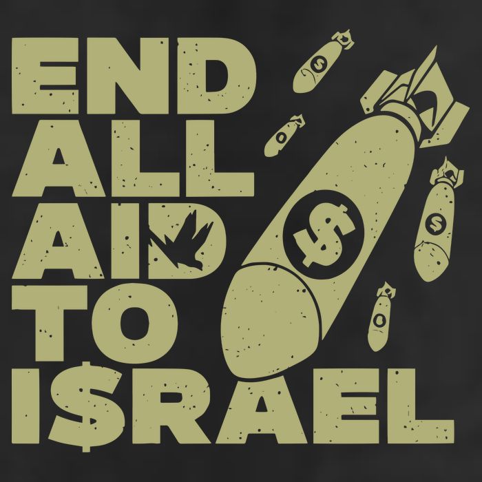 End All Aid To Israel Adult Drive Performance Visor