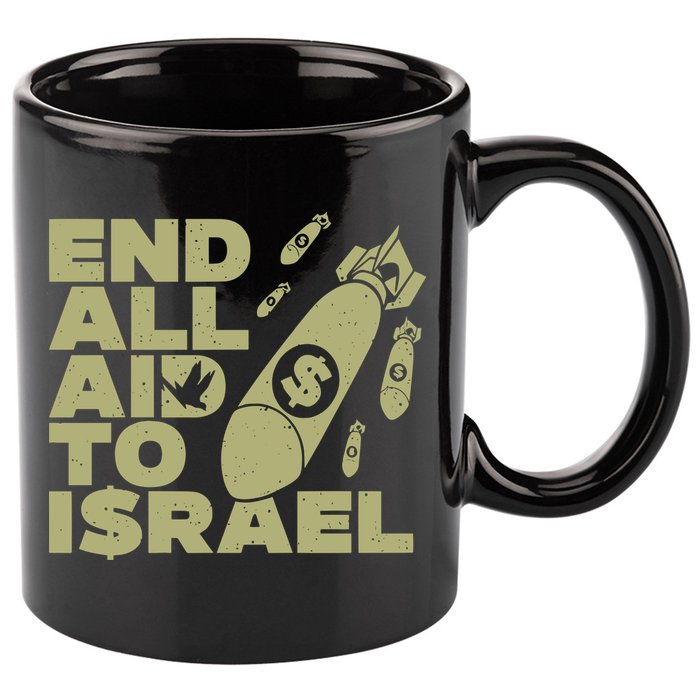End All Aid To Israel 11oz C Handle Ceramic Mug