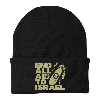 End All Aid To Israel Beanie