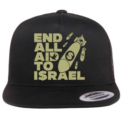 Ryan Dawson End All Aid To Israel Flatbill Hat