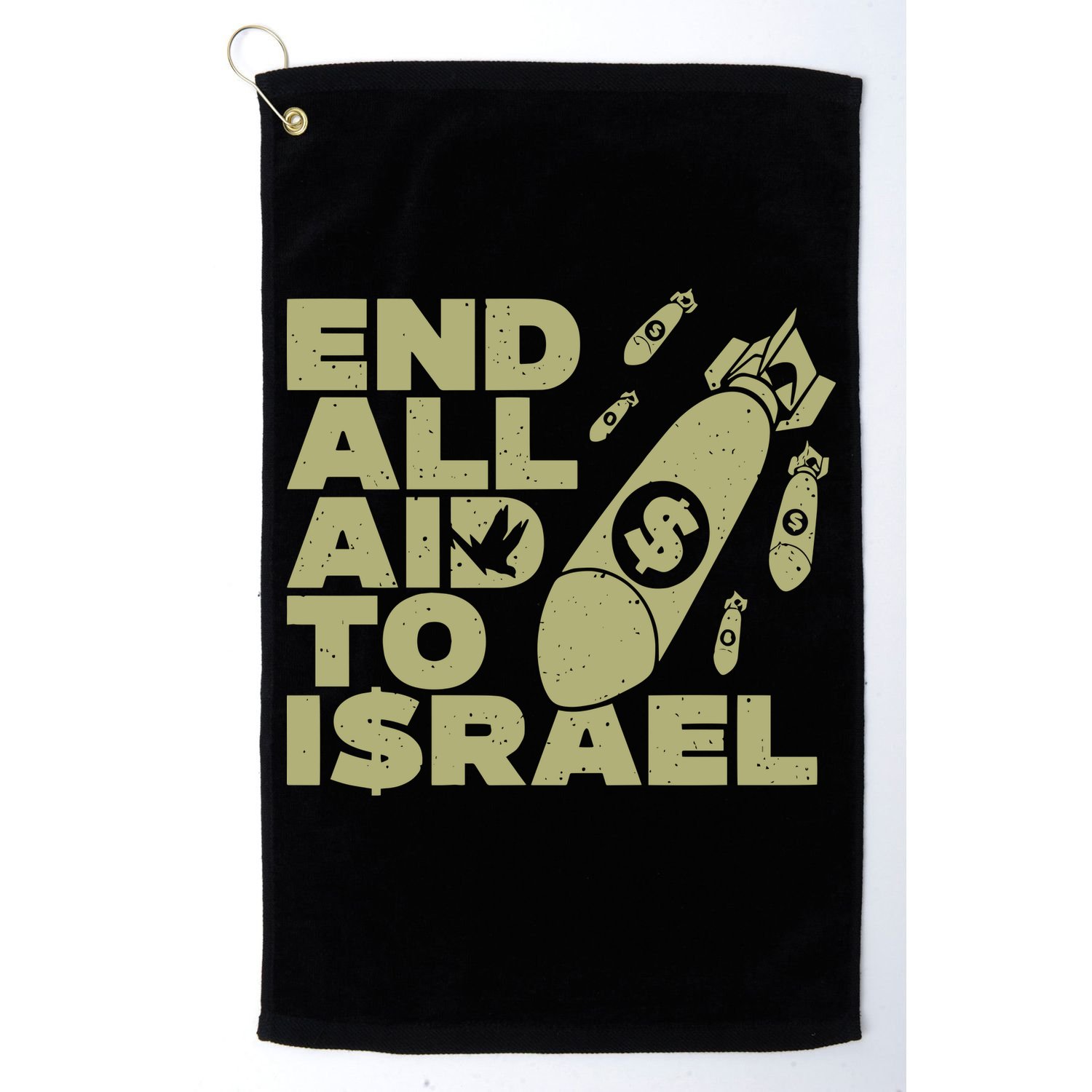 End All Aid To Israel Golf Towel