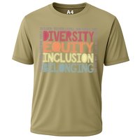 Retro Diversity Equity Inclusion Belonging DEIB Teacher Performance Shirt