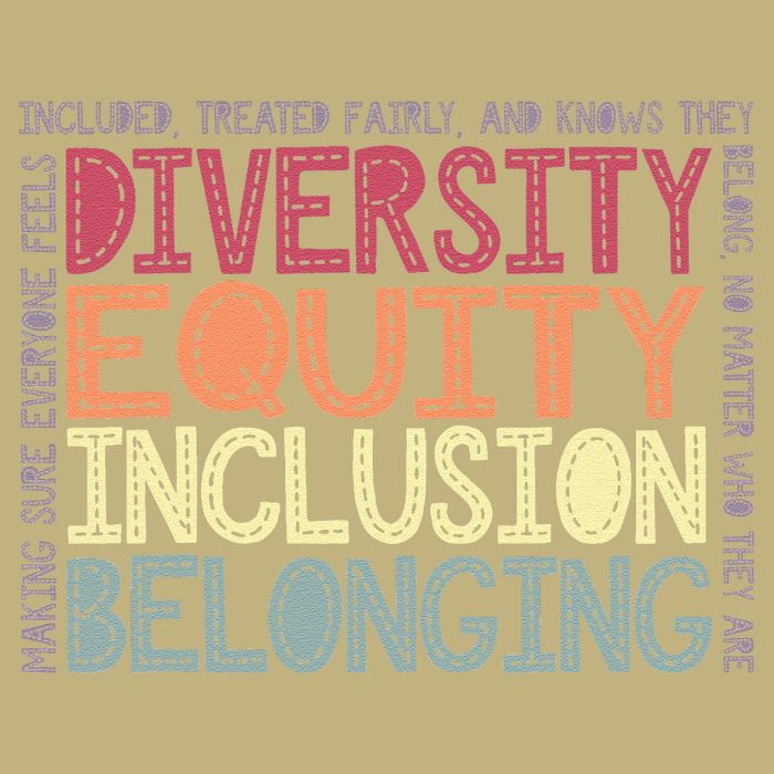 Retro Diversity Equity Inclusion Belonging DEIB Teacher Performance Shirt
