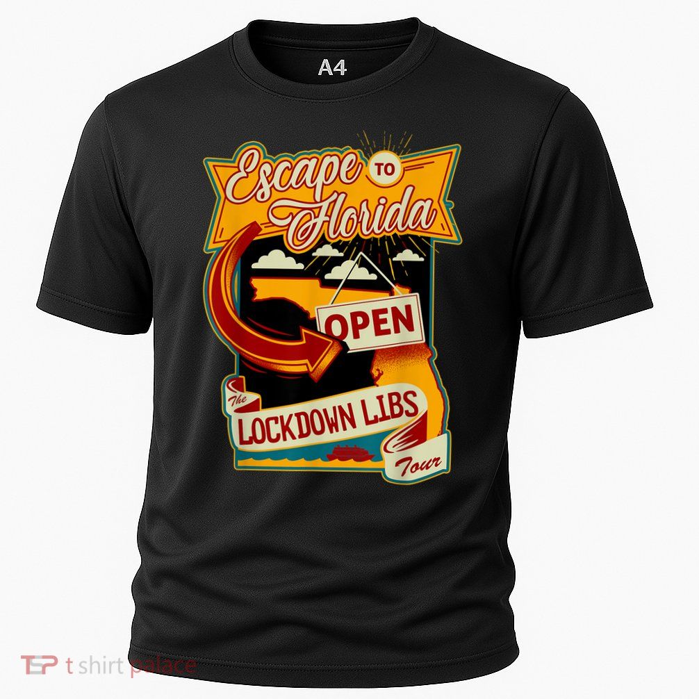 Ron DeSantis Escape To Florida Vinatge Performance Shirt