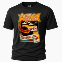 Ron DeSantis Escape To Florida Vinatge Cooling Performance Crew T-Shirt