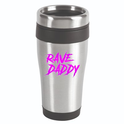 Rave Daddy EDM Rave Festival Outfit 16oz Travel Tumbler