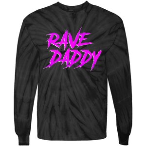 Rave Daddy EDM Rave Festival Outfit Tie-Dye Long Sleeve Shirt