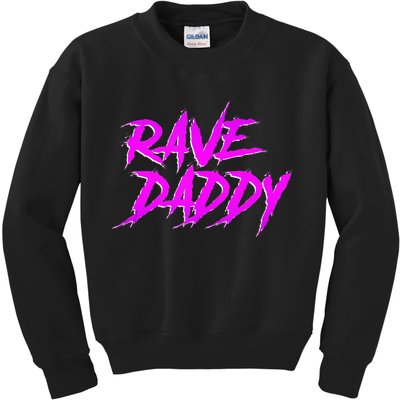 Rave Daddy EDM Rave Festival Outfit Kids Sweatshirt