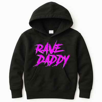 Rave Daddy EDM Rave Festival Outfit Kids Hoodie
