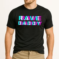 Rave Daddy EDM Music Festival Father Optical Illusion Trippy  Cooling Performance Crew T-Shirt