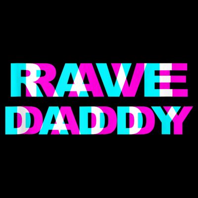 Rave Daddy EDM Music Festival Father Optical Illusion Trippy T-Shirt