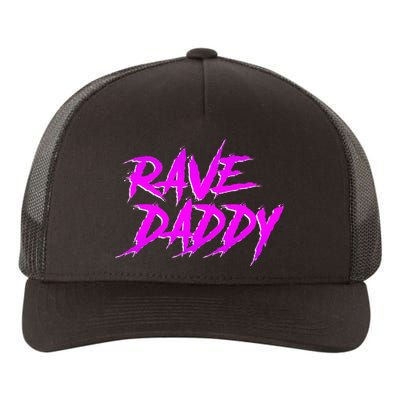Rave Daddy Edm Rave Festival Yupoong Adult 5-Panel Trucker Hat