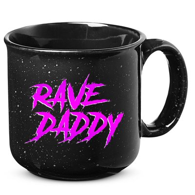 Rave Daddy Edm Rave Festival 15oz Campfire Ceramic Mug