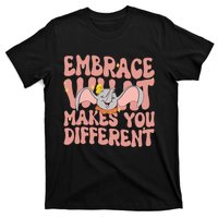 Retro Dumbo Embrace What Makes You Different Flying Elephant T-Shirt