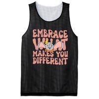 Retro Dumbo Embrace What Makes You Different Flying Elephant Mesh Reversible Basketball Jersey Tank