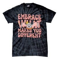 Retro Dumbo Embrace What Makes You Different Flying Elephant Tie-Dye T-Shirt