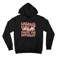 Retro Dumbo Embrace What Makes You Different Flying Elephant Tall Hoodie