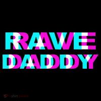 Rave Daddy EDM Music Festival Father Optical Illusion Trippy Flatbill Hat
